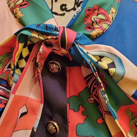 SOLD-Color Block Dress - Picture 3 of 7